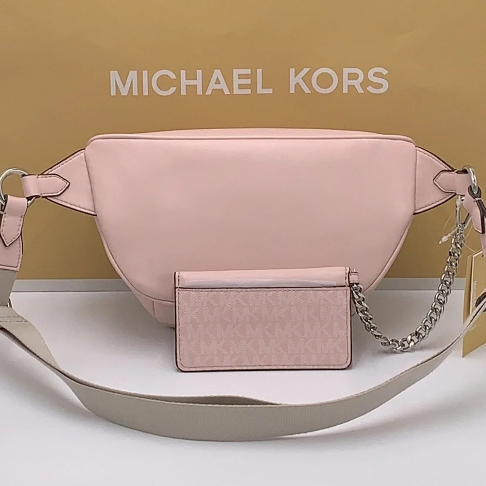 MICHAEL KORS  Maisie Large Pebbled Leather 2-in-1 Waistpack Fannypack C